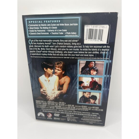 Ghost Collector Edition DVD Patrick Swayze Demi Moore Whoopi Goldberg New Sealed - Picture 2 of 3